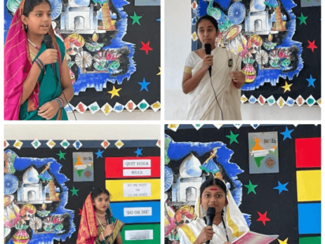 Fancy Dress Competition on theme Quit India Movement