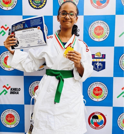 Participation in 11th National Karate Championship Karnataka 2024