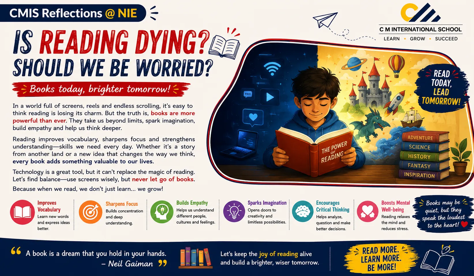 Is Reading Dying? Should We Be Worried?